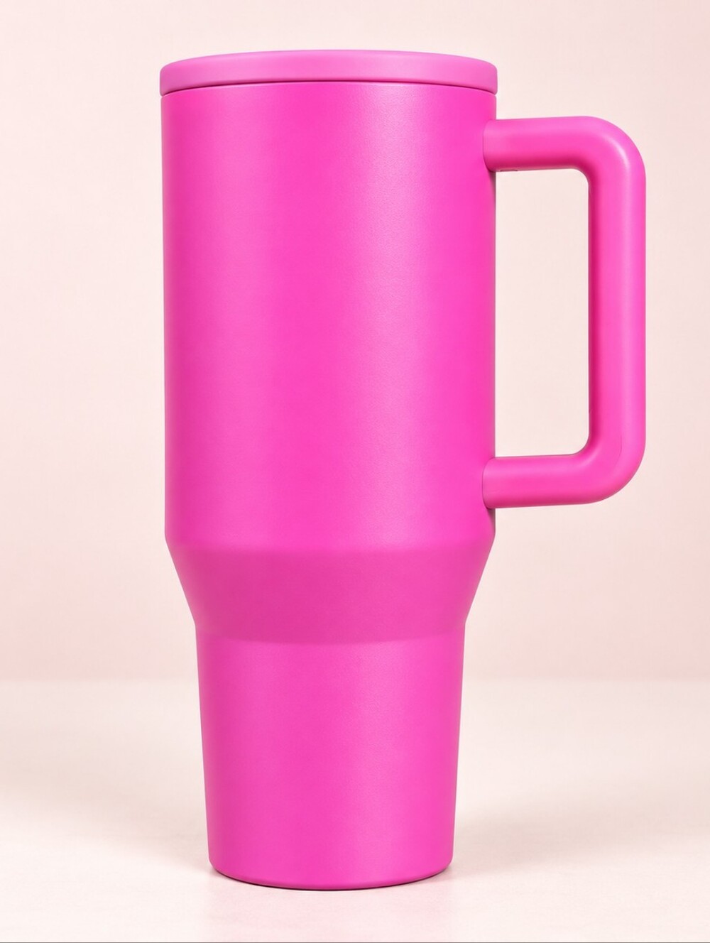 Hot Pink 40 oz Insulated Tumbler with Handle